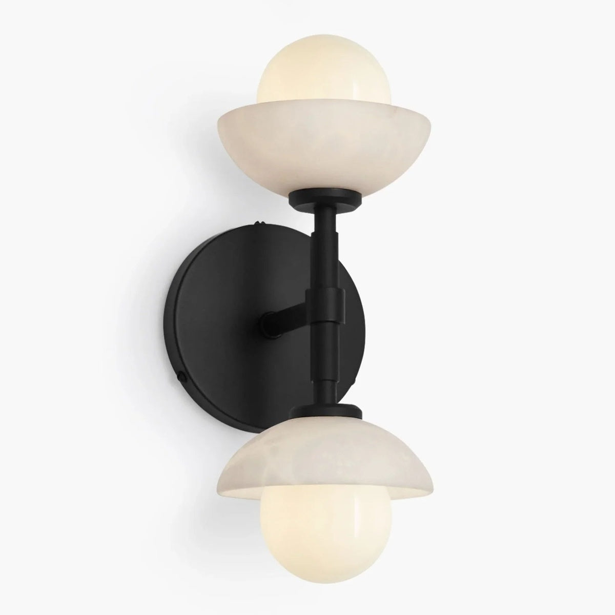 Alabaster Modern Shade Greenwich Linear Wall Sconce