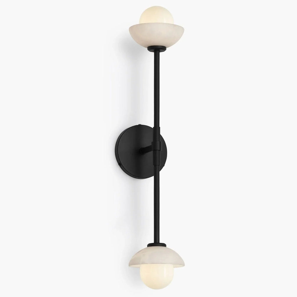 Alabaster Modern Shade Greenwich Linear Wall Sconce
