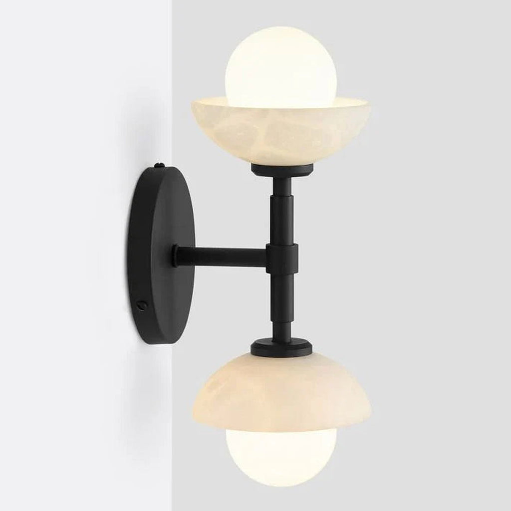 Alabaster Modern Shade Greenwich Linear Wall Sconce