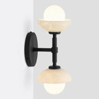 Alabaster Modern Shade Greenwich Linear Wall Sconce