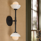 Alabaster Modern Shade Greenwich Linear Wall Sconce