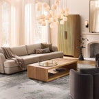 Arica Alabaster Rectangular Chandelier