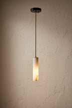 Ombretta — Alabaster Staircase Chandelier