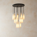 Ombretta — Alabaster Staircase Chandelier
