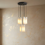 Ombretta — Alabaster Staircase Chandelier
