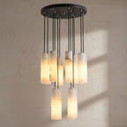 Ombretta — Alabaster Staircase Chandelier