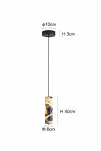 Palmira — Marble and Iron Pendant Light