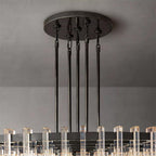 Marignan K9 Crystal Round Chandelier 60"