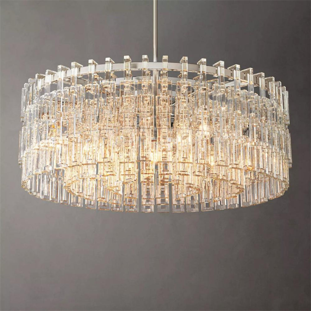 Marignan Round K9 Crystal Chandelier 36"