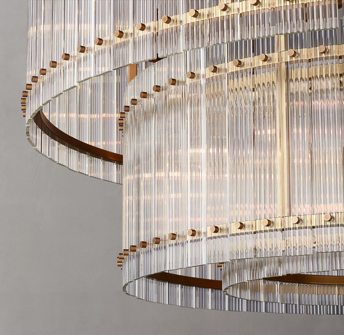 San Marco Two-Tier Round Chandelier 48"