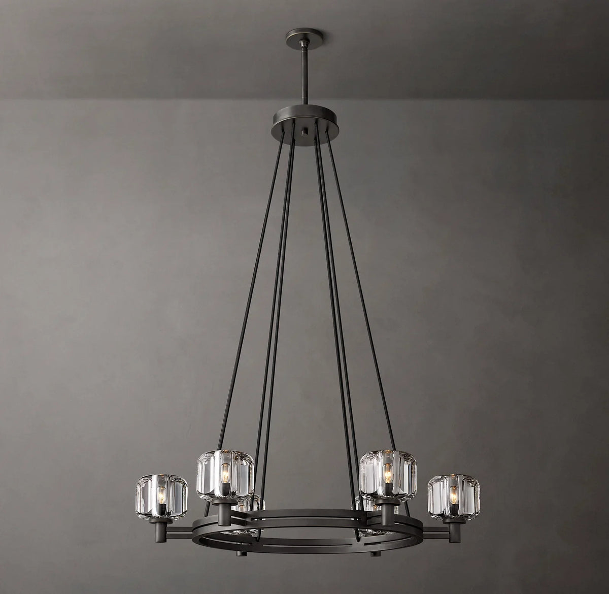 Demaret Round Chandelier 24" / 36" / 48" / 60"
