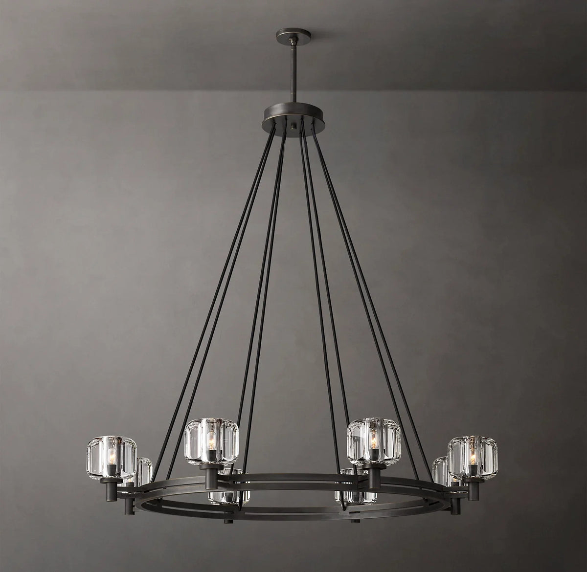 Demaret Round Chandelier 24" / 36" / 48" / 60"