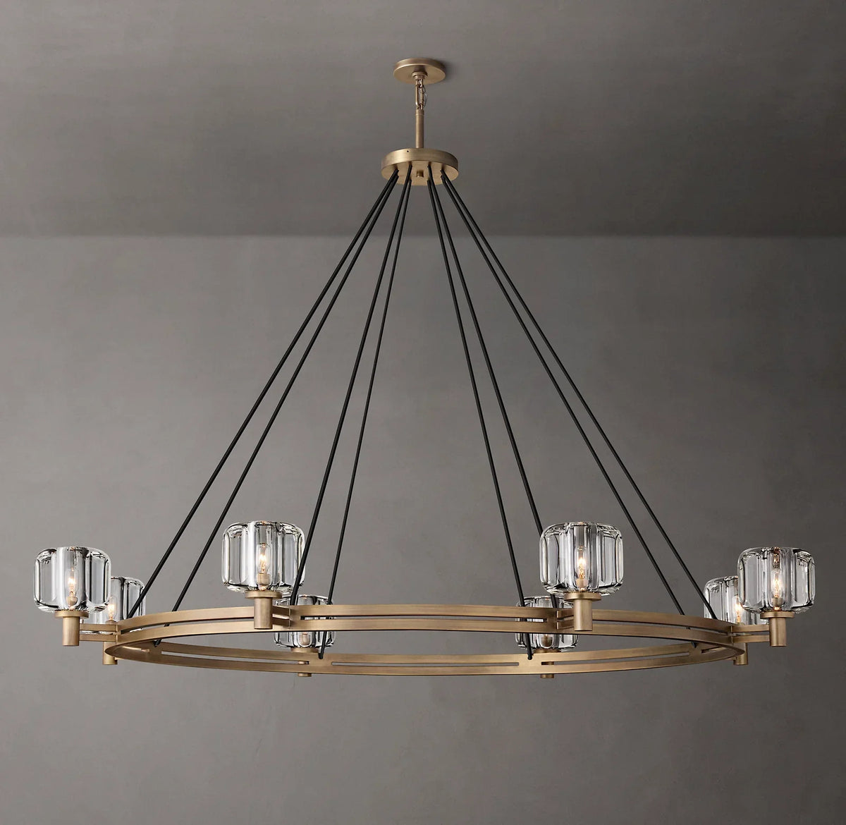Demaret Round Chandelier 24" / 36" / 48" / 60"