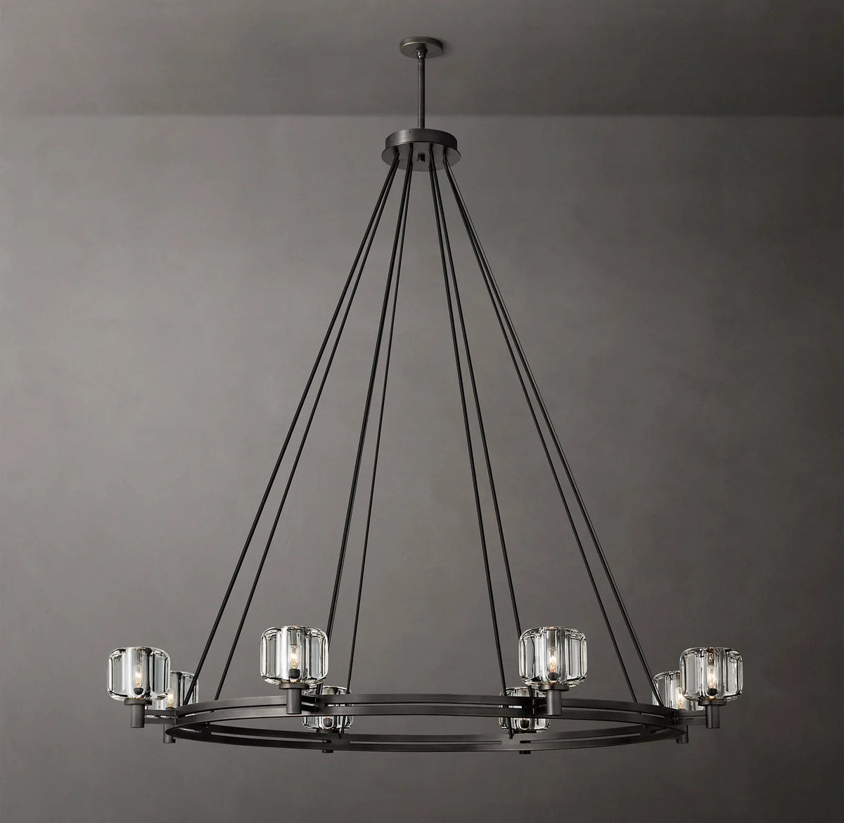 Demaret Round Chandelier 24" / 36" / 48" / 60"