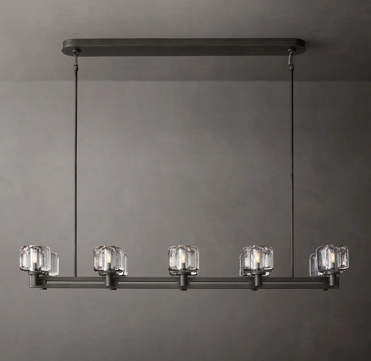 Demaret Double Linear Chandelier 54" / 72"