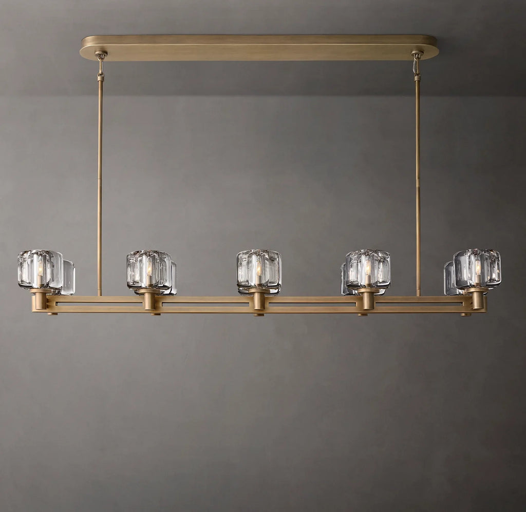 Demaret Double Linear Chandelier 54" / 72"