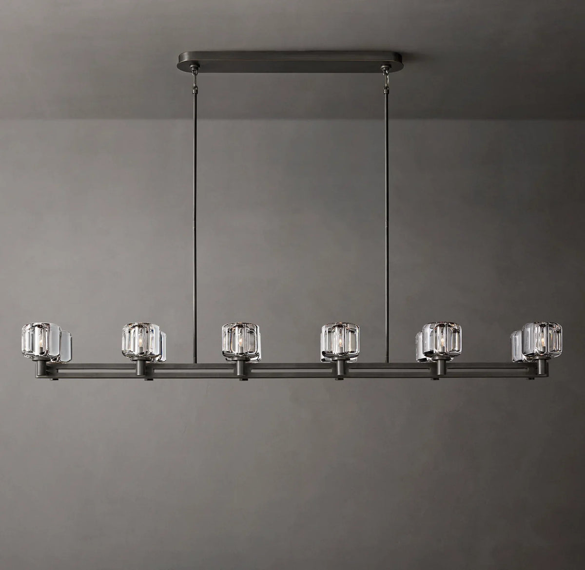 Demaret Double Linear Chandelier 54" / 72"