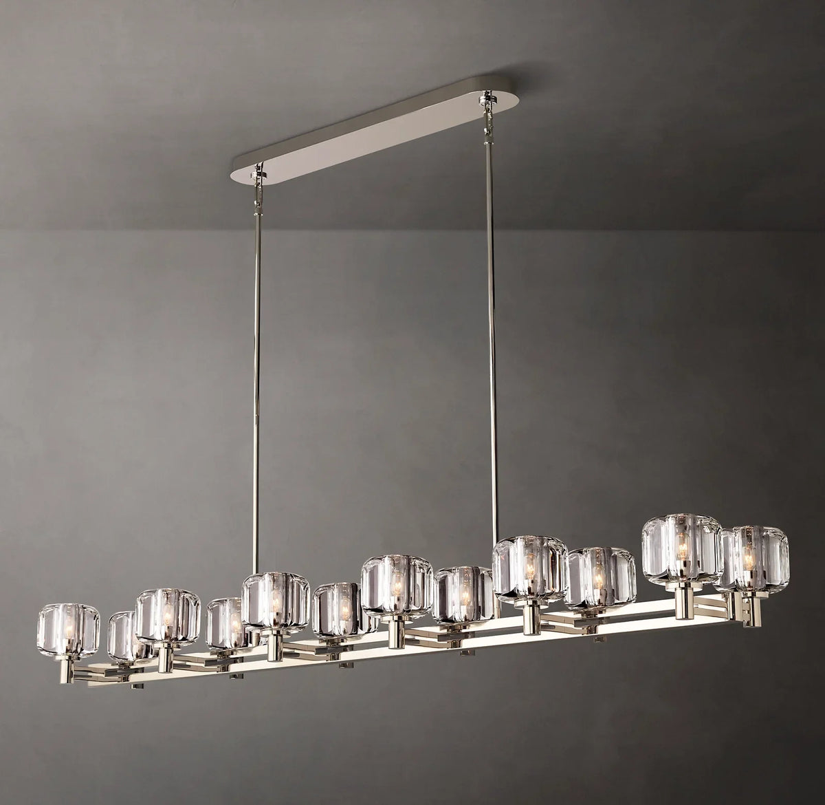 Demaret Double Linear Chandelier 54" / 72"