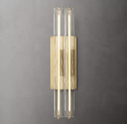 Audubon Modern Crystal Double Sconce 15/19/25"