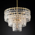 Marignans Tiered Round K9 Crystal Chandelier