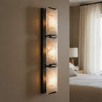 Harlow Translucent Calcite Triple Wall Sconce
