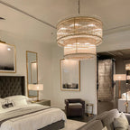 San Marco Two-Tier Round Chandelier 48"