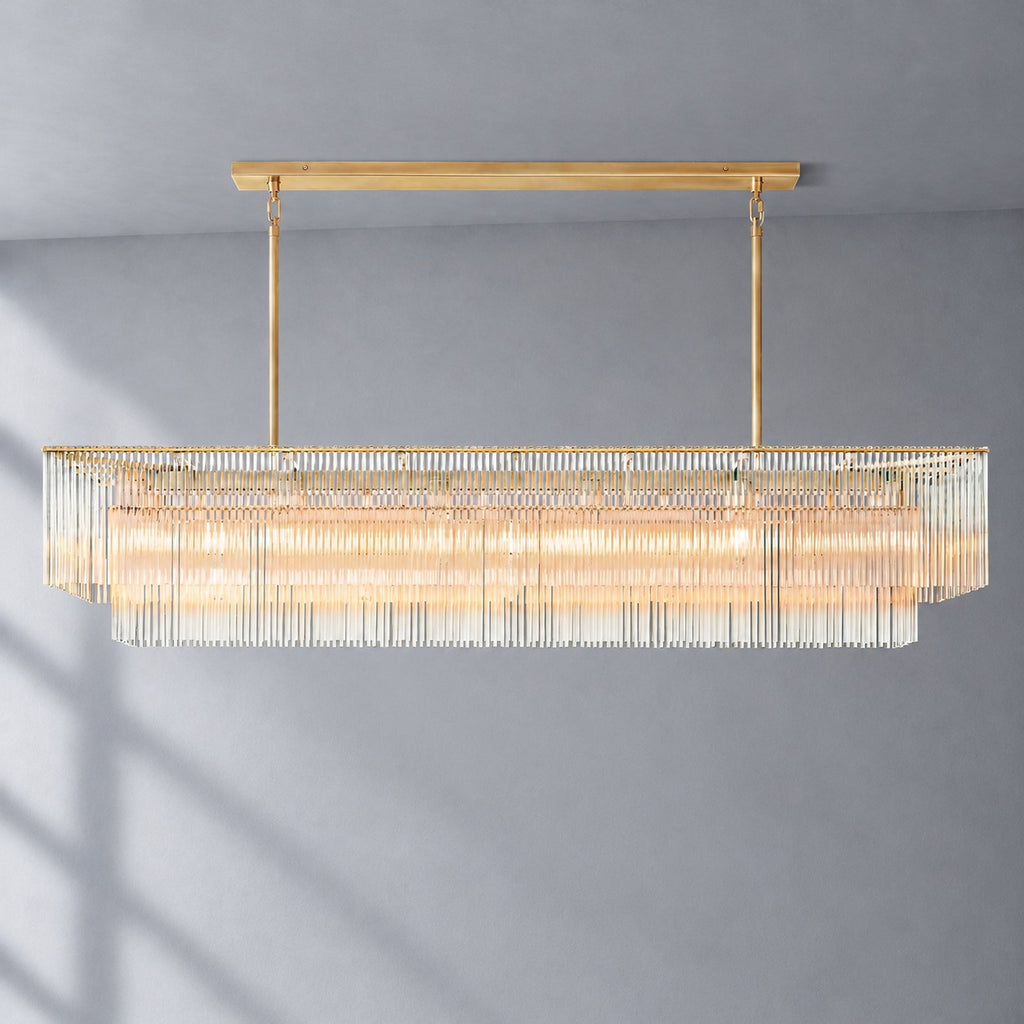 Amadeo Rectangular Chandelier 72''