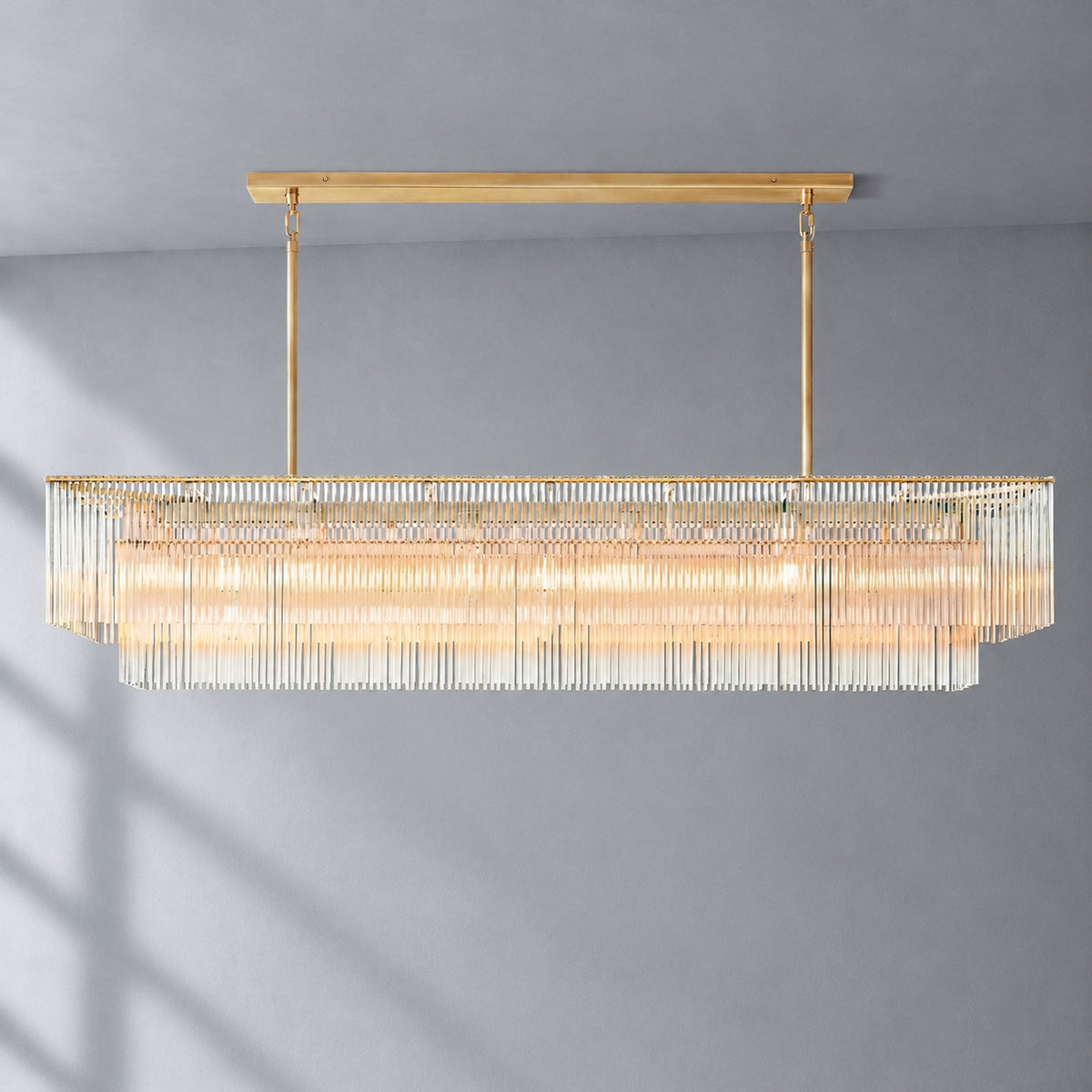 Amadeo Rectangular Chandelier 72''