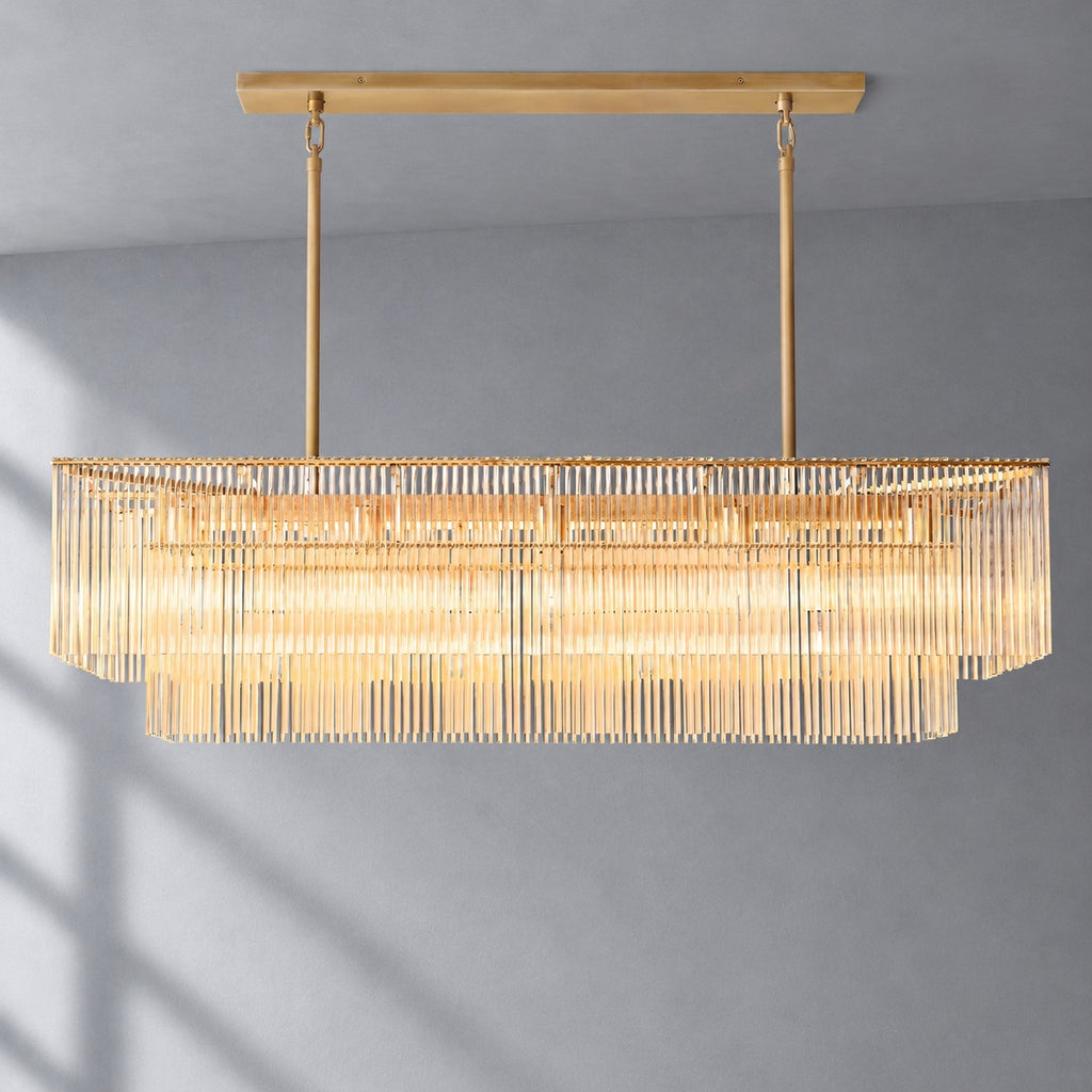 Amadeo Rectangular Chandelier 54''