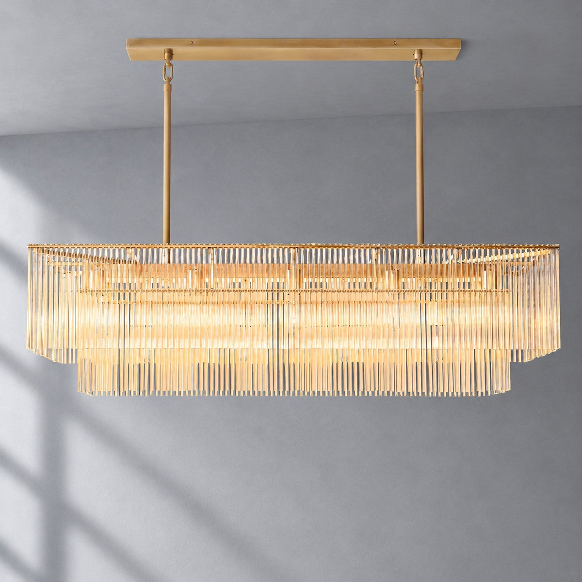 Amadeo Rectangular Chandelier 54''