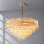 Amadeo Round Chandelier 50" For Living Room