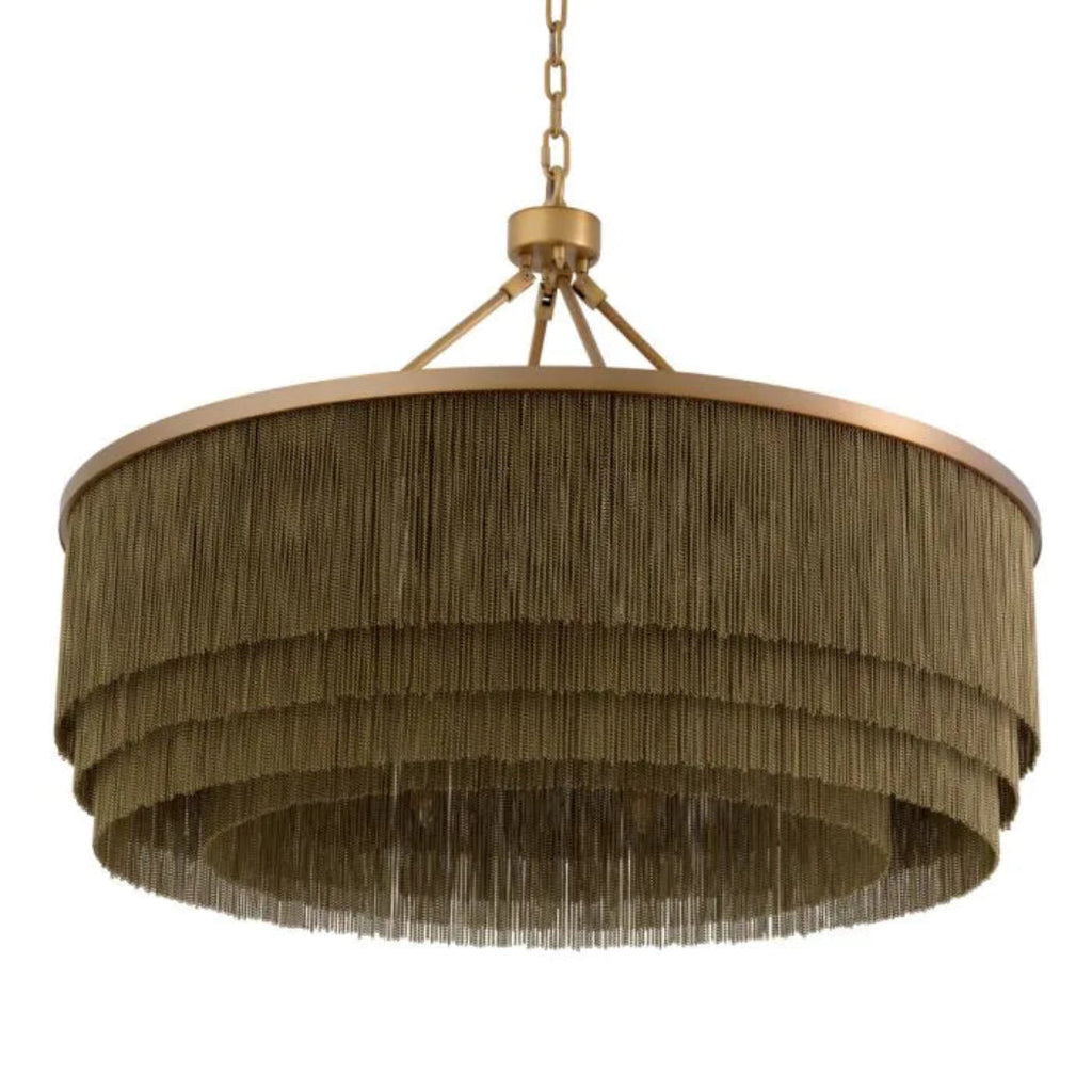 Tissot Chandelier Large - Antique Brass Finish