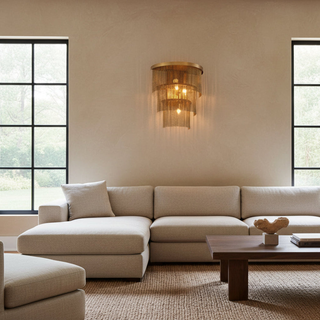 Tissot Wall Lamp - Antique Brass Finish