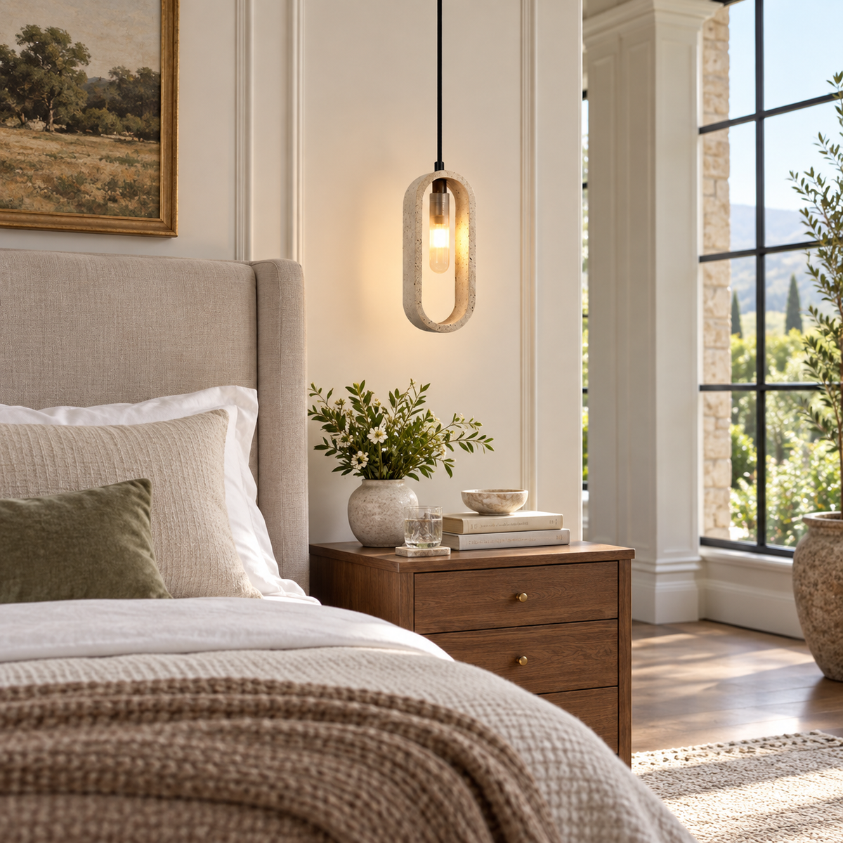 marisol installed in a refined American home