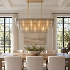 umLight Sirene Rect 59 in an American luxury home