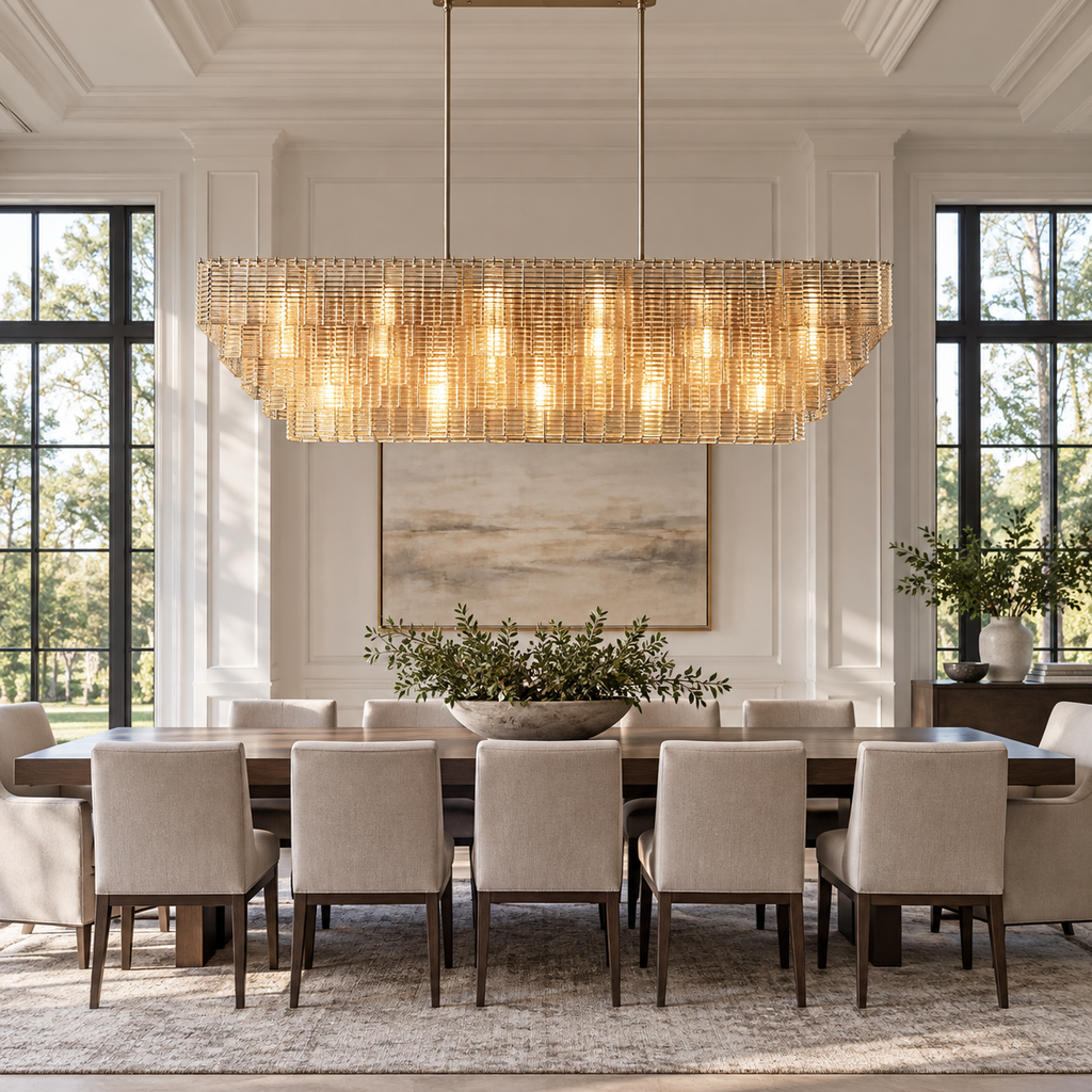umLight Sirene Rect 77 in an American luxury home
