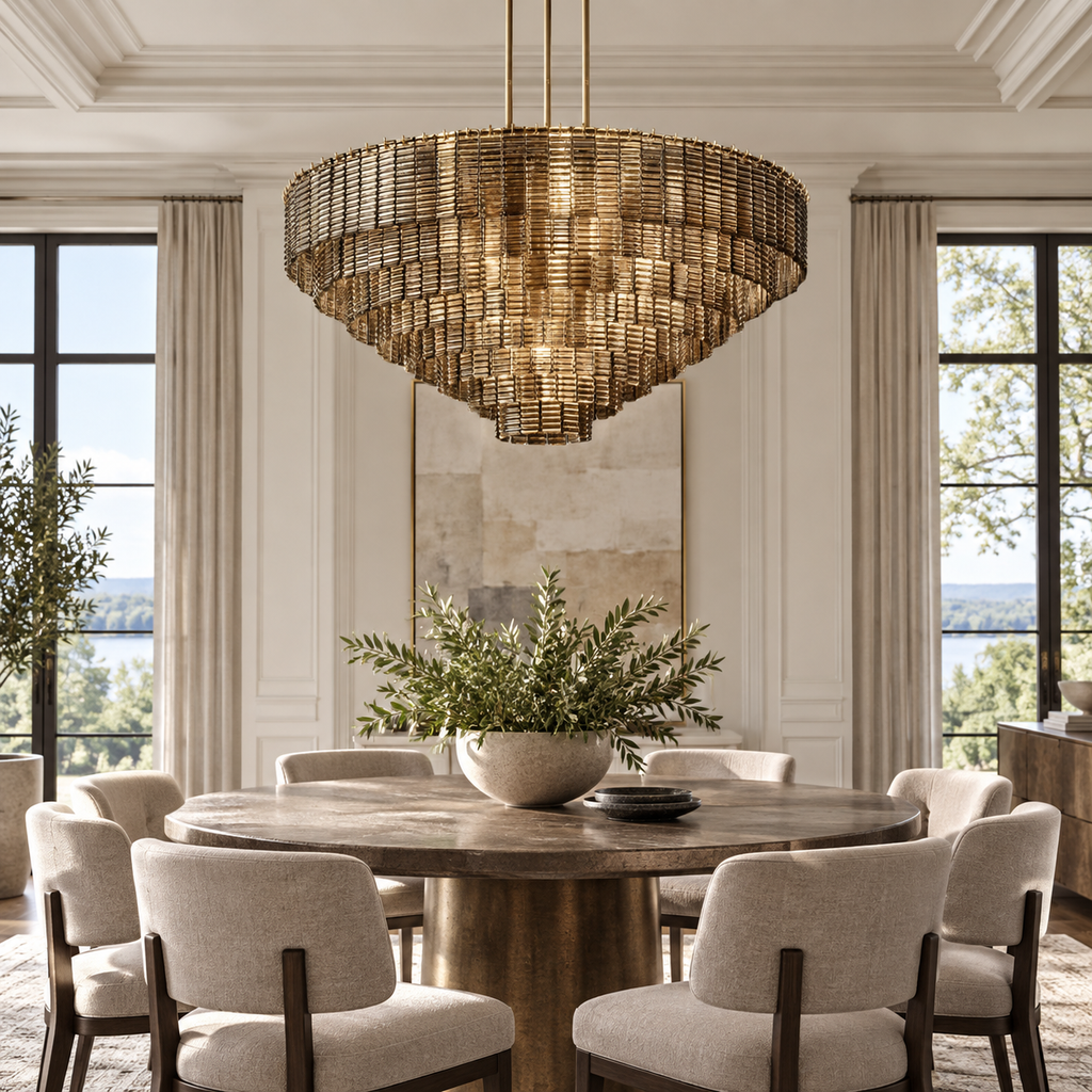 umLight Sirene Round 52 in an American luxury home