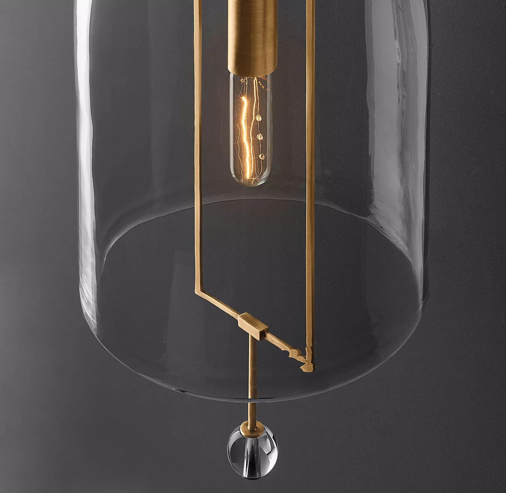 Fulcrum Brass Grand Wall Sconce 29"