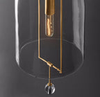 Fulcrum Brass Grand Wall Sconce 29"