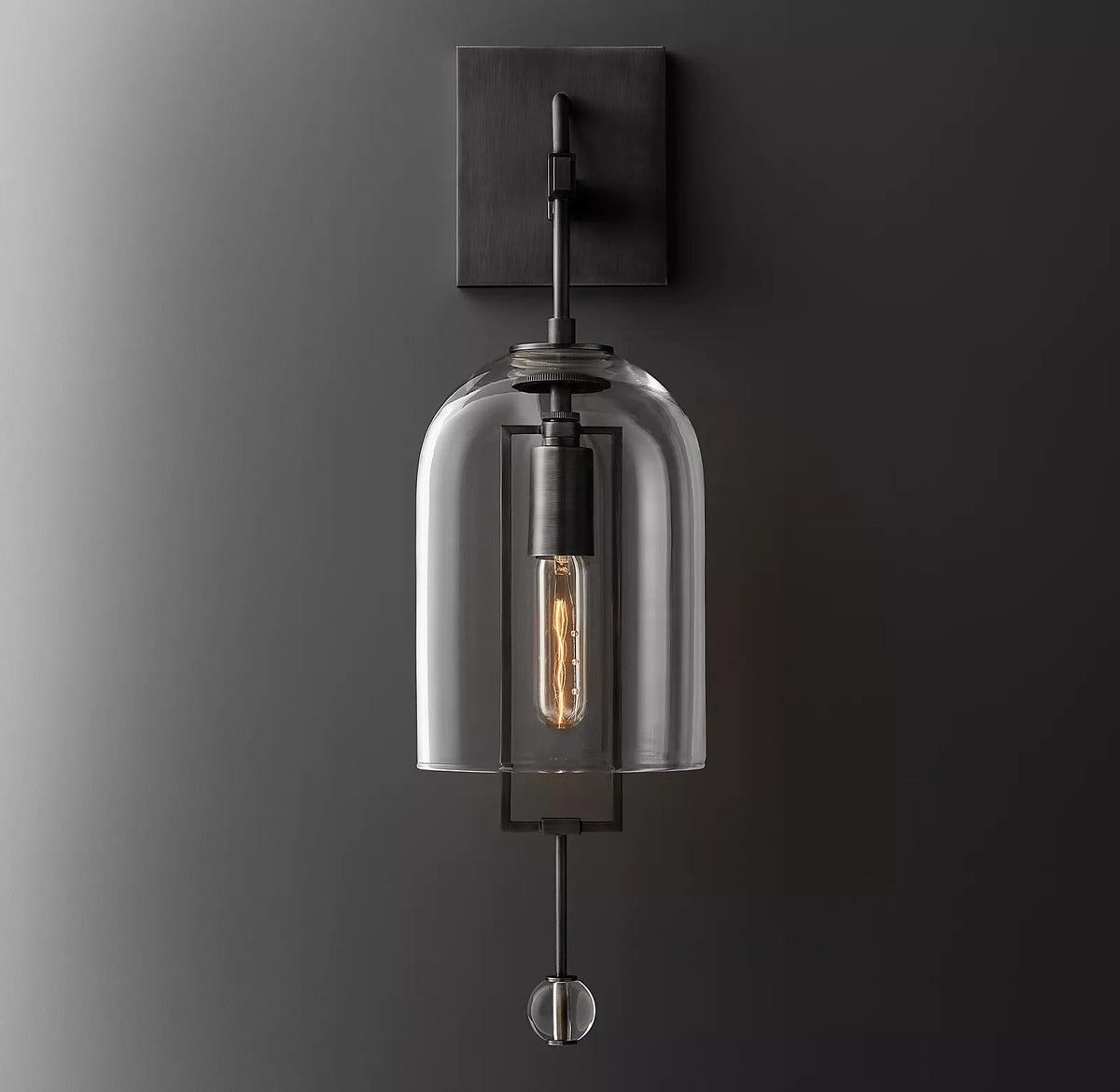 Fulcrums Brass Small Modern Wall Sconce Lighting Fixtures 24"