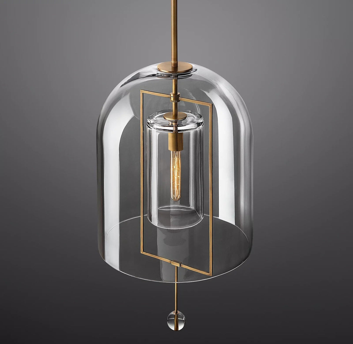 Fulcrum Utilitaire Grand Pendant Light 32"