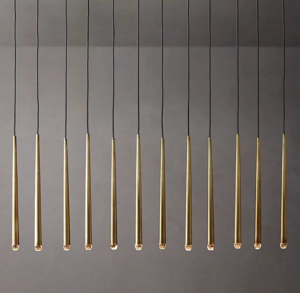 Aquitaines Linear Chandelier 72"