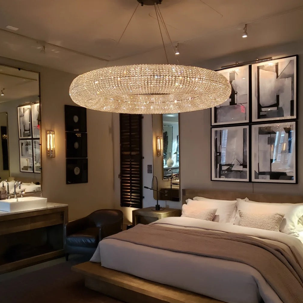 Round Halop Chandelier D31/D41/59"