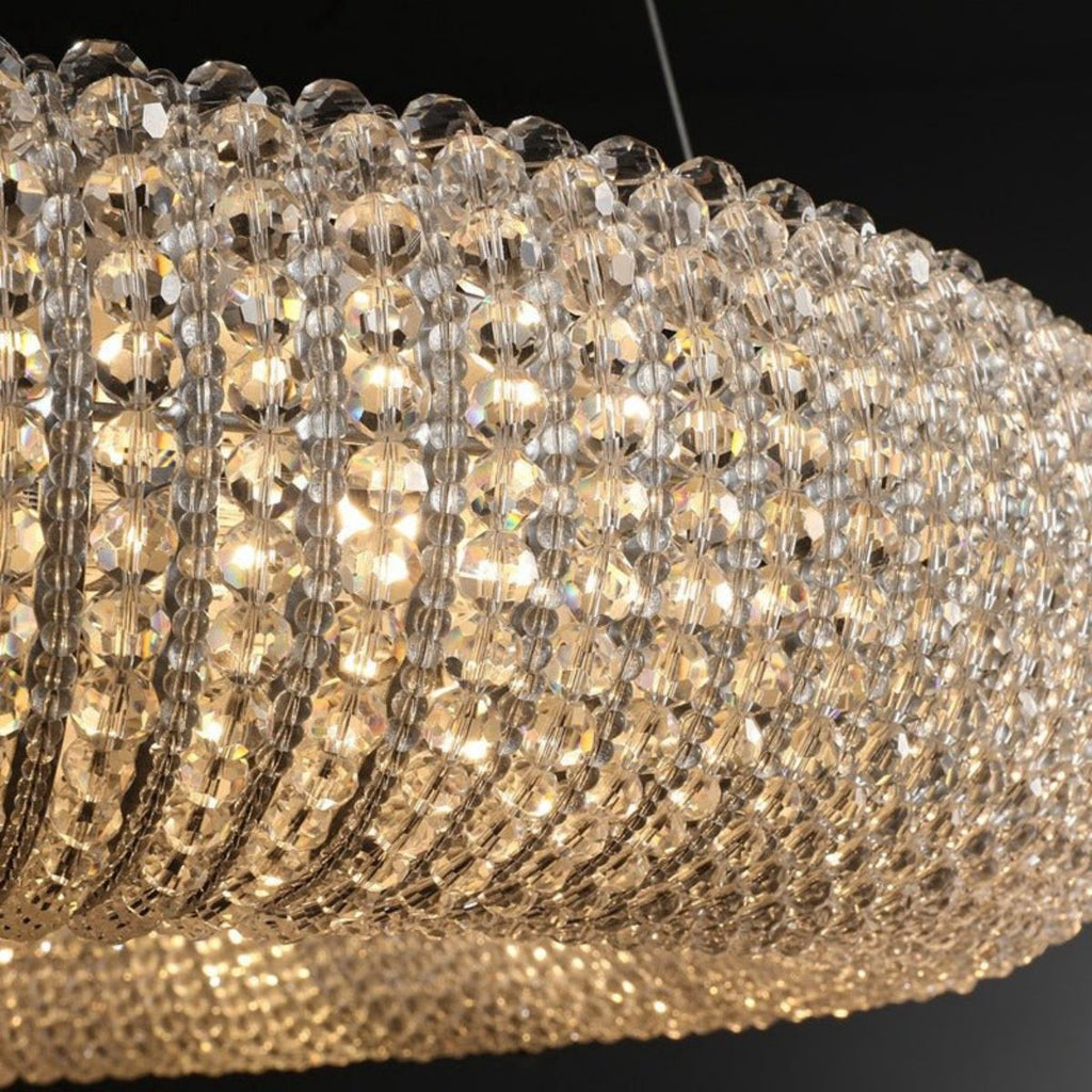 Round Halop Chandelier D31/D41/59"