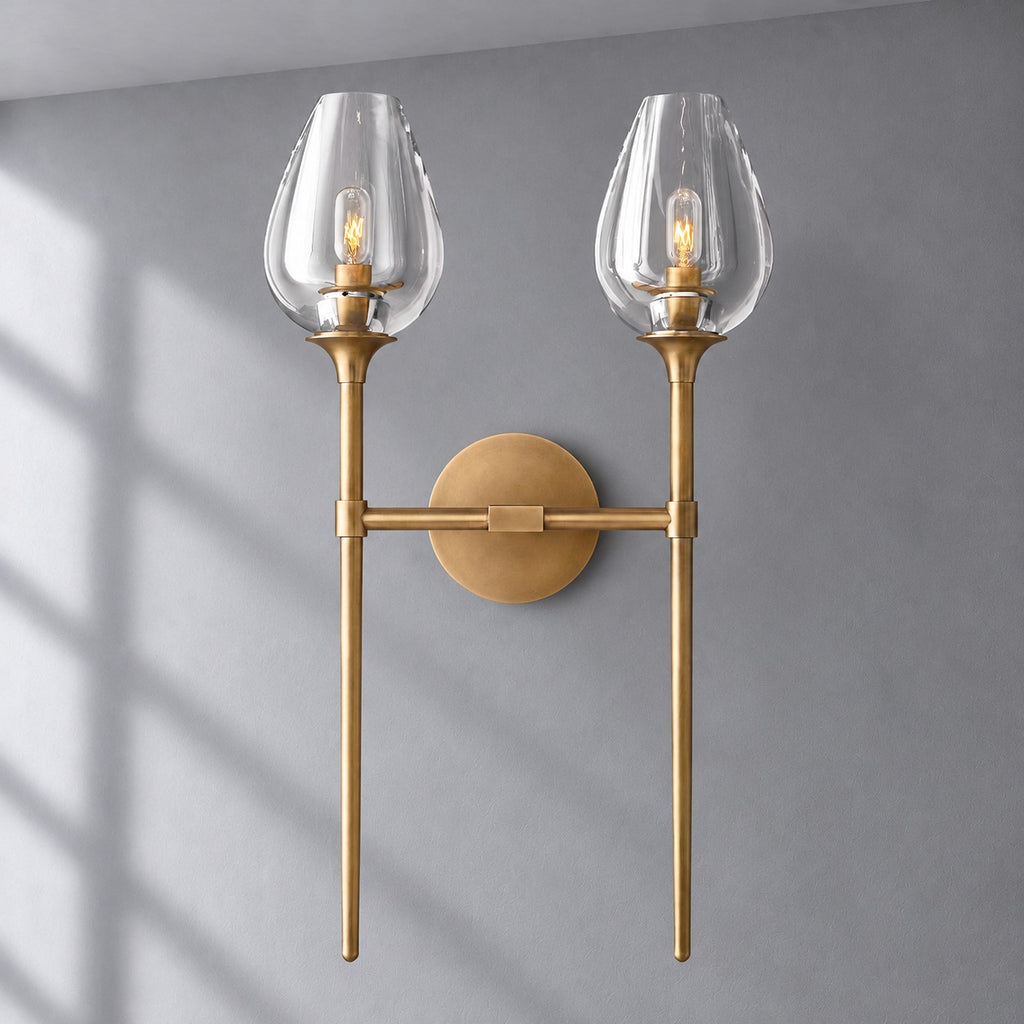 Tulip Double Wall Lamp