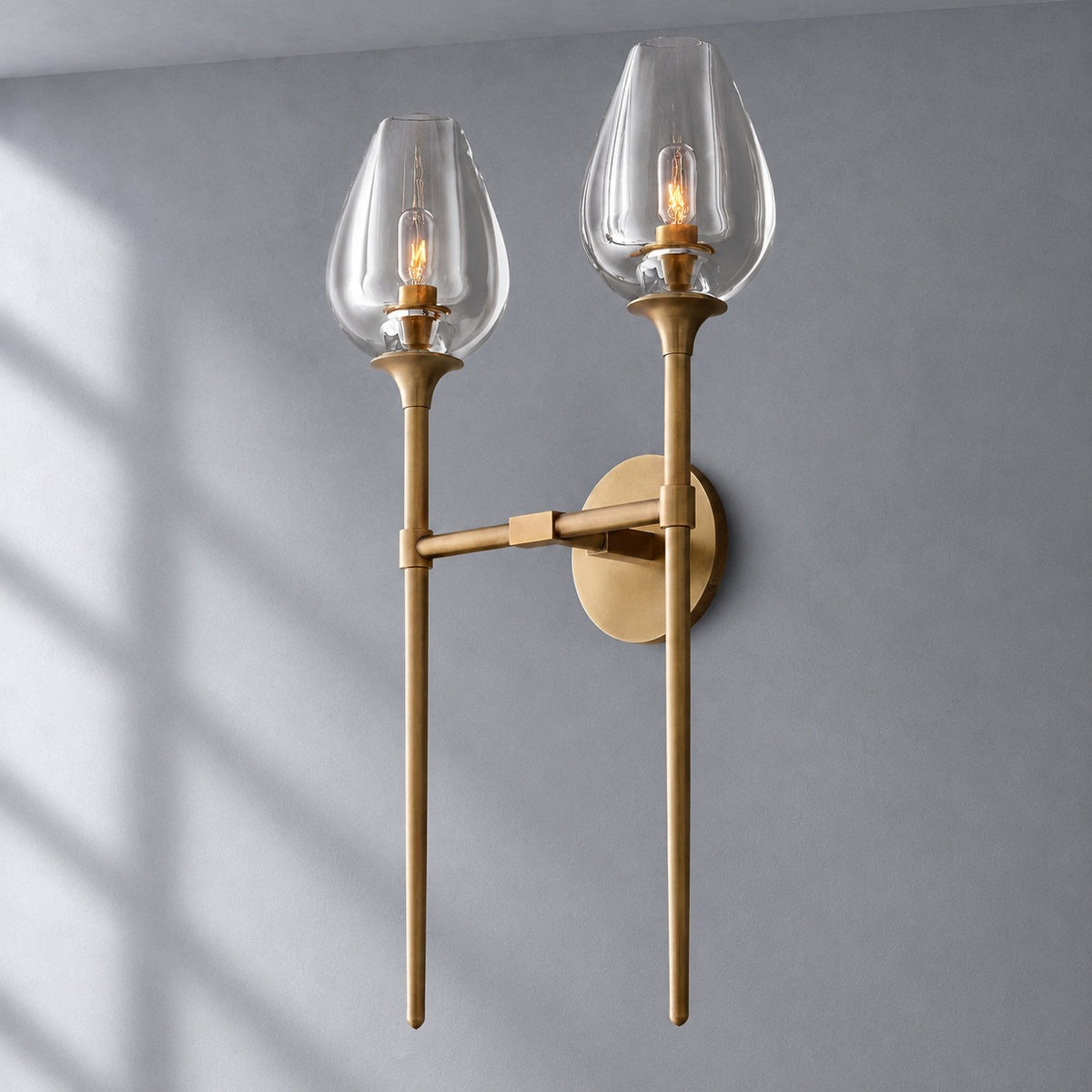 Tulip Double Wall Lamp