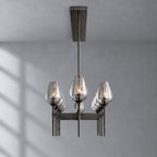 Tulip Linear Chandelier 65", Dining Room Chandelier