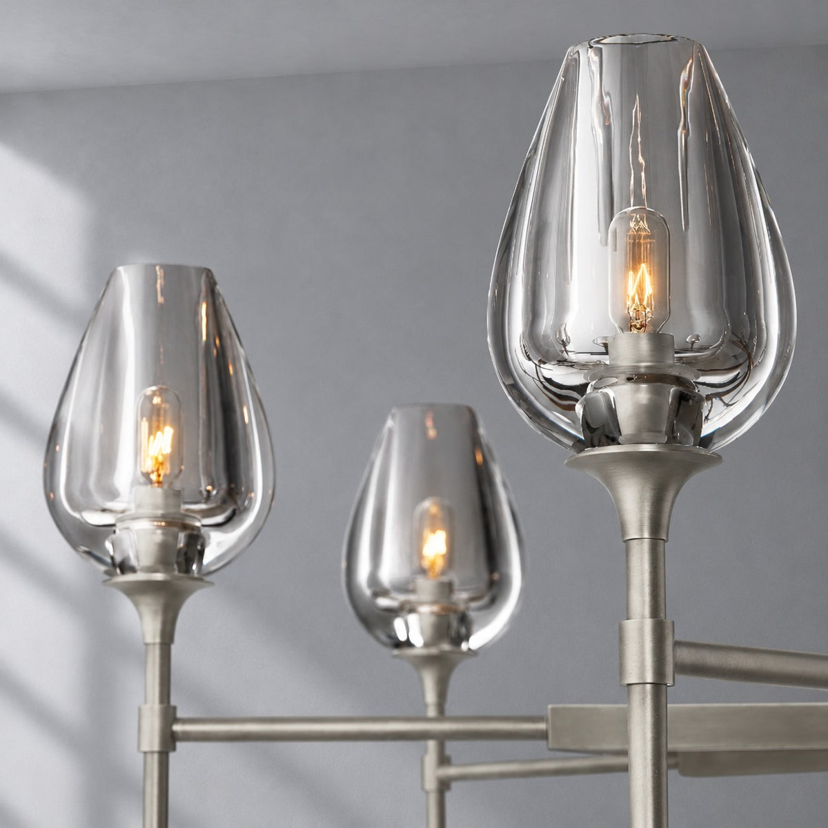 Tulip Round Living Room Chandelier 54"