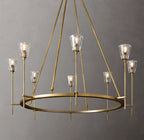 Torche Round Chandelier 46", Modern chandelier living room
