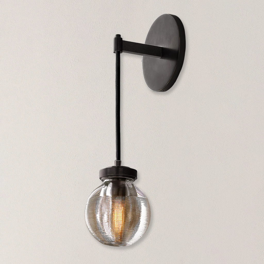 Pearl Glass Wall Sconce
